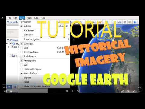 Video: Bagaimana cara menemukan tanggal gambar Google Earth?