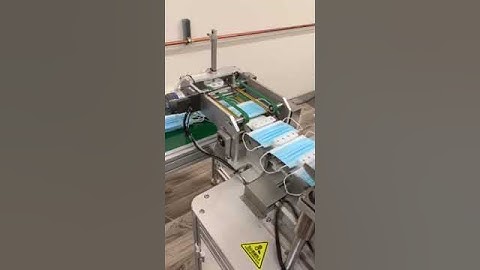 Automatic 3 Ply Protective Mask production line.