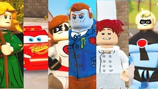 LEGO Incredibles - ALL Characters Unlocked Gameplay Showcase