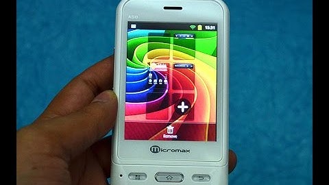 Micromax A50 Hard Reset, Format Code solution