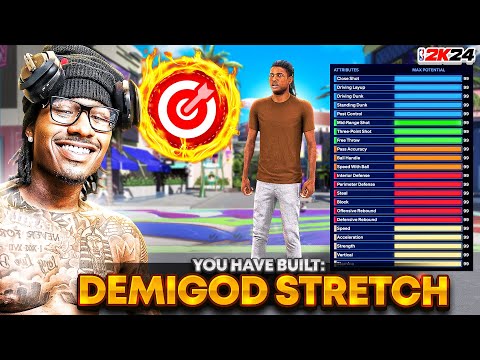 Duke Dennis OFFICIAL NBA 2K24 BUILD! Best Stretch Big Build On NBA 2K24