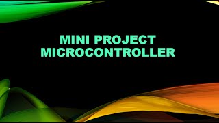BEEZ 2404 MINI PROJECT USING PIC16F877A (TEMPERATURE MONITORING SYSTEM)