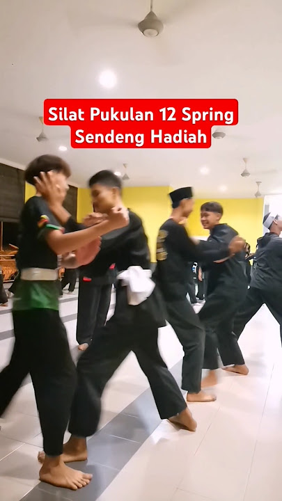 Silat Pukulan 12 Spring Sendeng Hadiah #silat #martialarts #selfdefense
