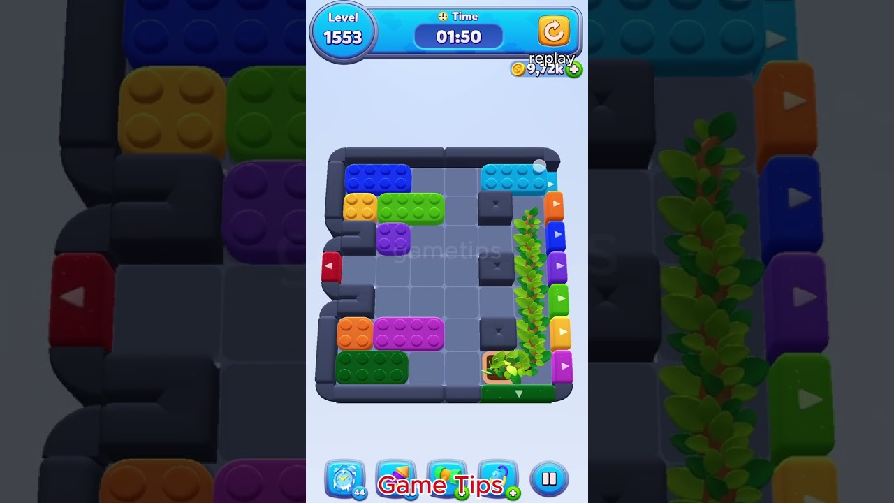 Color Block Jam level 1553 Solution Walkthroug - YouTube