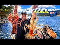 Catching &amp; Cooking GIANT LOBSTER &amp; OYSTERS on a Boat in Tasmania Australia