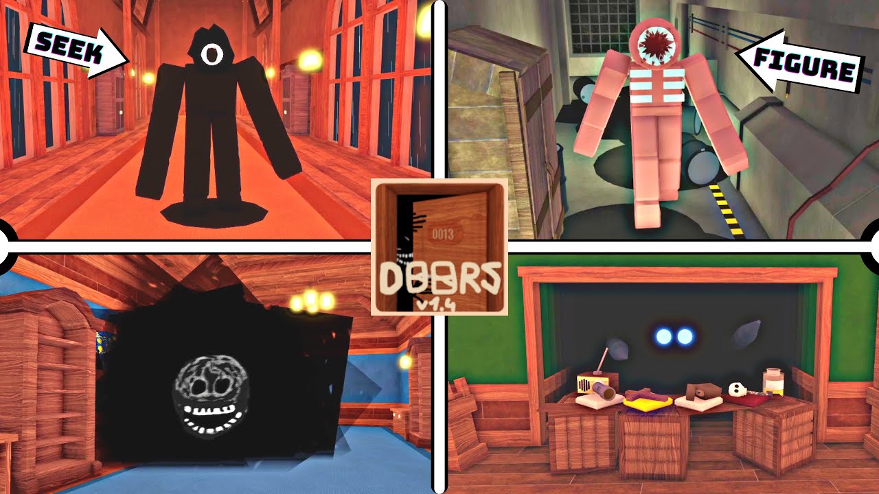 ROBLOX DOORS But Bad v1.4 (HOTEL+) Full Walkthrough YouTube