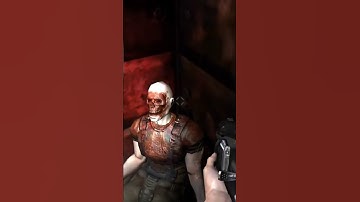 THEY RIPPED HIS FACE OFF [DOOM 3] #doom3 #doom #shorts #blackdragongamez