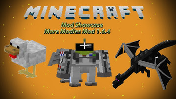Minecraft Mod Showcase Character Models 1.6.4