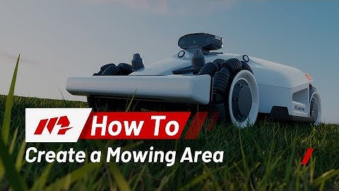 How to Create a Mowing Area with LUBA 2 AWD?