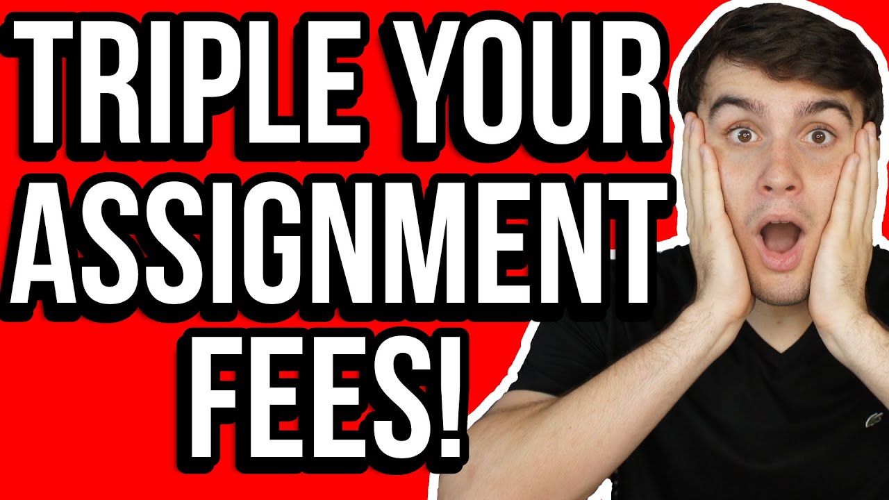 assignment fee on hud