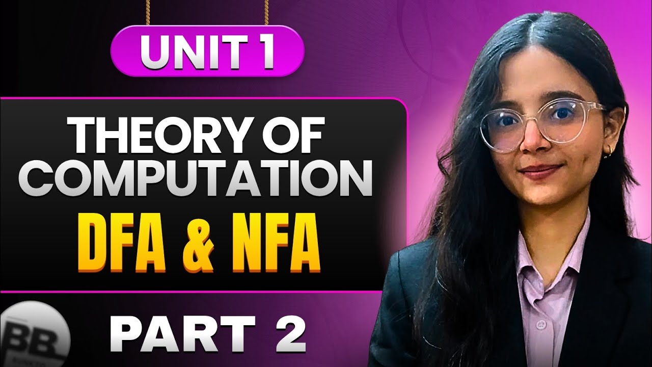DFA and NFA | Theory of Computation (TOC) | Unit 1 | Part 1.2
