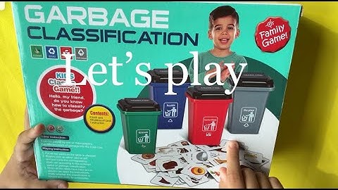 Garbage Classification Game           #kids #game #playwithme