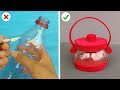 6 Increíbles Manualidades de Reciclaje con Botellas Plasticas - Ideas útiles y decorativas