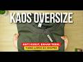 Unboxing Kaos Oversize Paling Laris Di Shopee | NO VOID MINDS