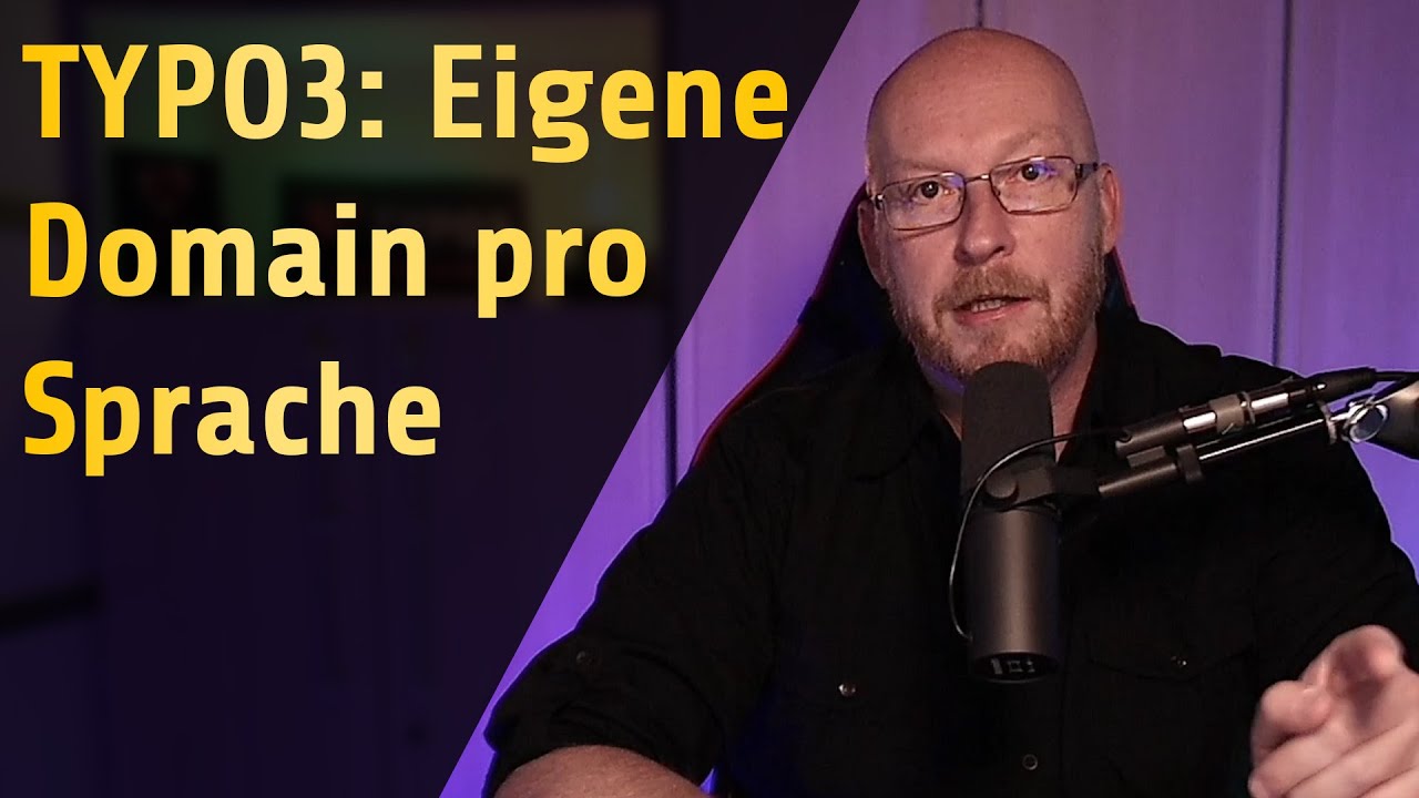 TYPO3: Eigene Domain pro Sprache