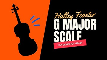 Beginner Violin G Major Scale - Practice Buddy Video