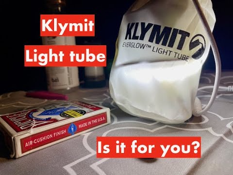 Our 1St Impressions Of The Klymit Everglow Light Tube