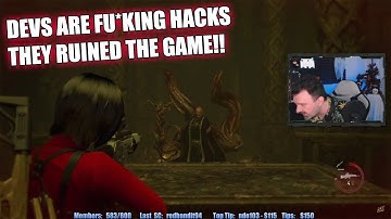 DSP Goes Insanely Rabid Insulting Devs Over Not Being Able to Beat Final Boss & Finish RE4 DLC