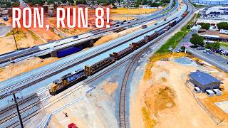 RUN 8 RON! - Over the JURUPA GRADE SEPARATION PROJECT