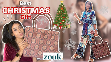 ZOUK‼️ bag review | best christmas🎄 gift | 100% vegan | Snazzy Samaira