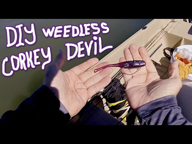 Make Your Own Corky Devil  DIY Weedless Trout Slayer 