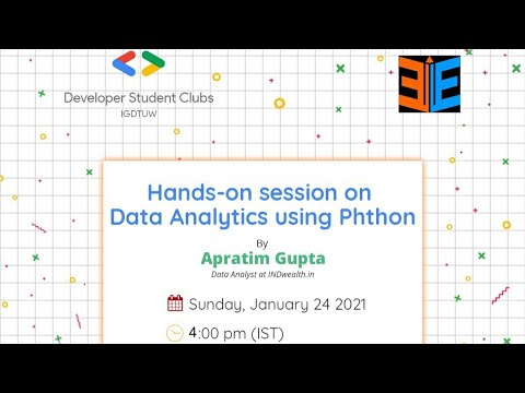 Data Analytics using Python - YouTube