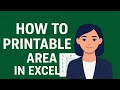How to Set Printable Area in Excel | Print Selected Data Easily #Excel #Luminexskillforgeinstitute