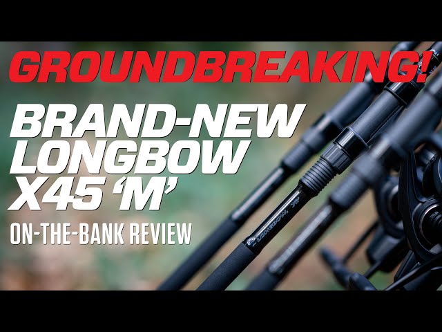 These are groundbreaking carp rods!  Daiwa Longbow X45 M Carp Rods 