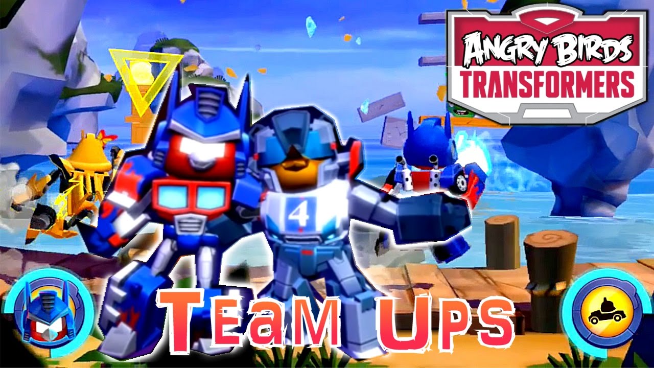 Let'S Play Angry Birds Transformers - Team Ups, Soundwave, Jazz, Optimus -  Youtube