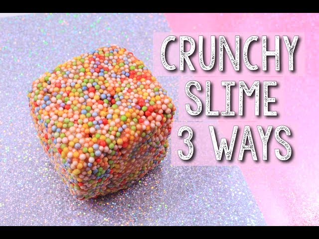 Crunchy Slime Recipe