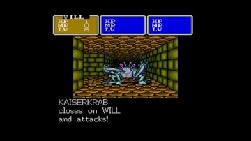(Sega Genesis) Shining In The Darkness - Ch.1-2 The KaiserKrab & The Royal Tiara
