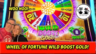 WHEEL OF FORTUNE WILD BOOST GOLD & WHEEL OF FORTUNE VIDEO POKER! #slots #igtchallenge #slotcats