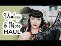 VINTAGE (& More!) HAUL - Fun Accessories and a 1940's Suit?!