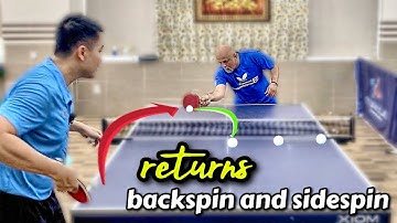 How to do Forehand Short Touch with Short Pips | Mr.Sharad Top Veteran Australia 🇦🇺