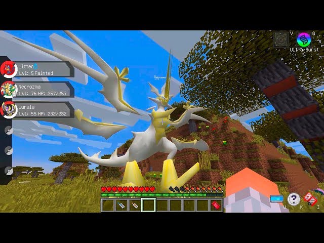 WHO'S YOUR FAMILY? SOLGALEO E NECROZMA TIVERAM UM FILHO NO MINECRAFT (  Pixelmon ) 