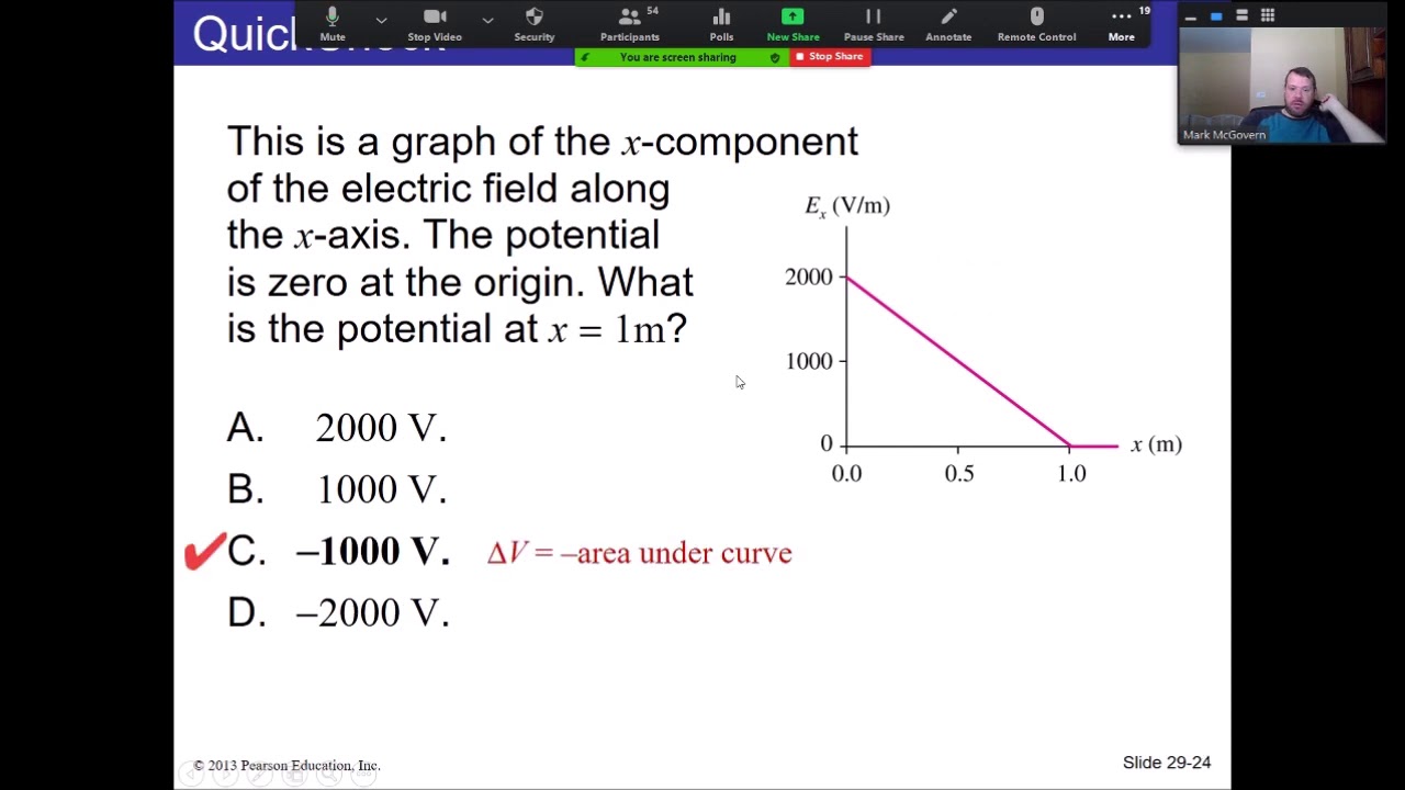 PHYS 120 - Chapter 23 part 4 - Potential and Field - YouTube