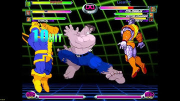 MvC2: Thanos/Hulk Tag Combos