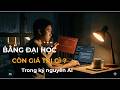 Bậc Thang Đại Học Đang Gãy — Và Gãy Từ Bậc Đầu Tiên