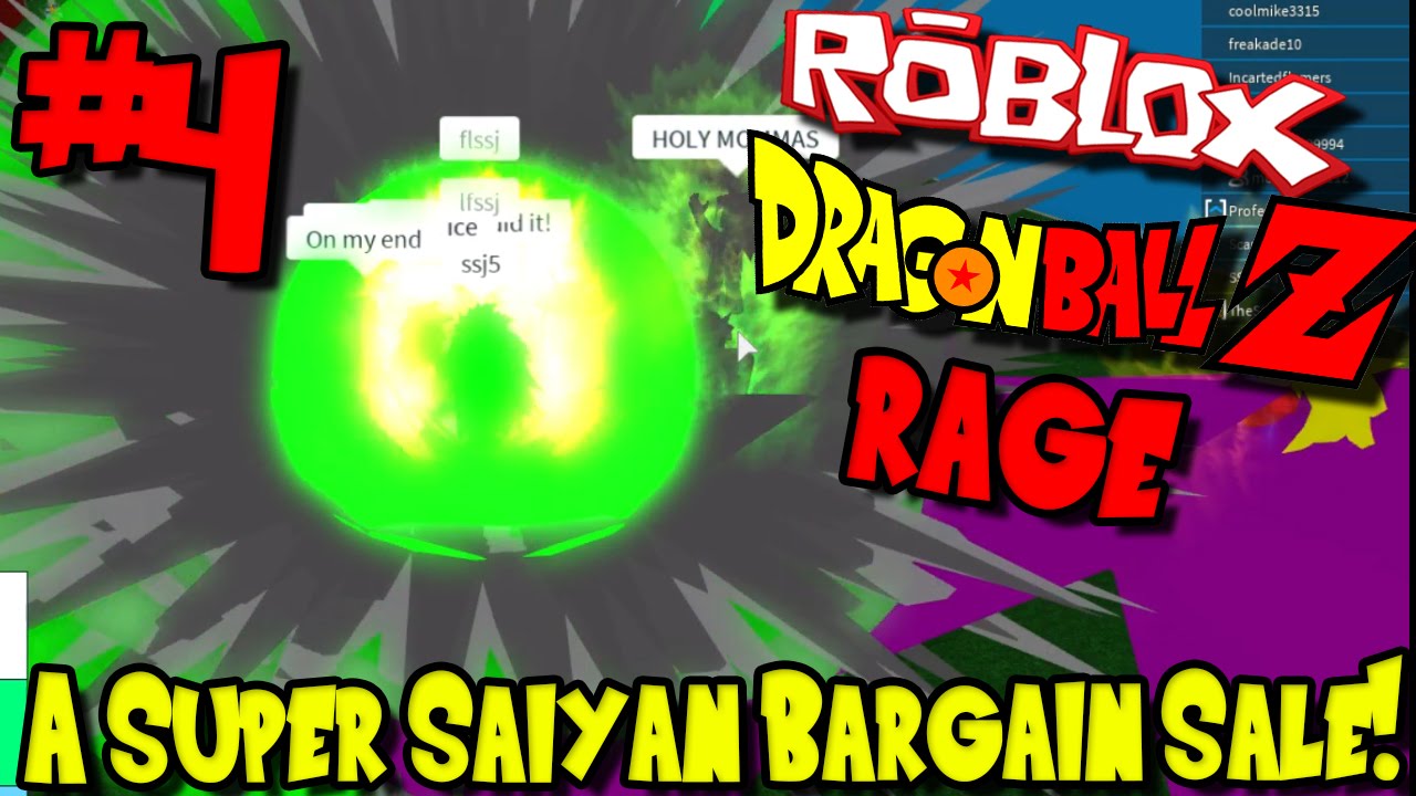 A Super Saiyan Bargain Sale Roblox Dragon Ball Z Rage Episode 4 Youtube - the power of super saiyan god goku roblox dragon ball rage