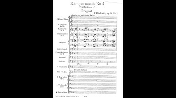 Paul Hindemith - Kammermusik No. 4, Op. 36 No. 3