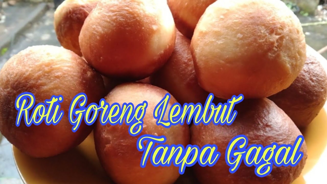 Roti Goreng Lembut Isi Kelapa Gula Merah