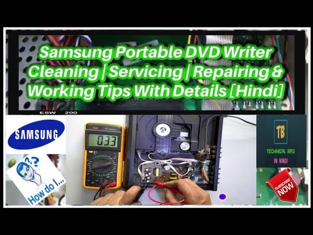 samsung portable dvd writer se-218 wont stay connected