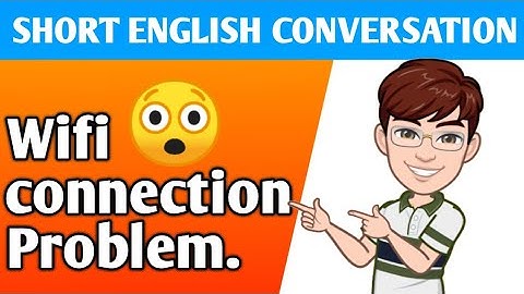 Wifi connection problem 🔥🔥| Improve English Speaking with conversation | #englishconversation