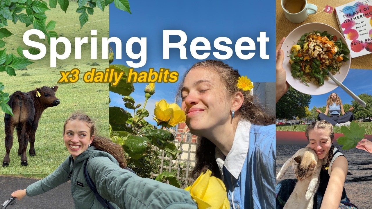 7-Day Spring Reset Vlog: teaching, meditating and writing!