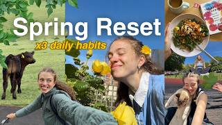 7-DAY SPRING RESET VLOG! 🌷