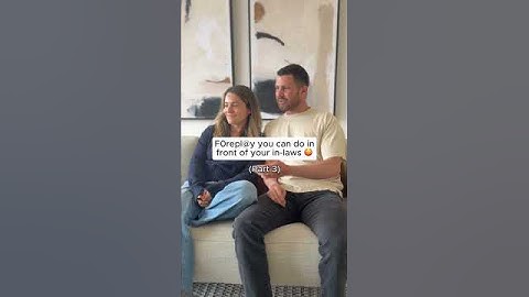 Foreplay you can do anywhere 🥰 #marriedcouple #couple #married