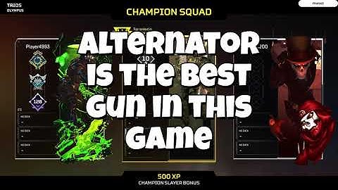 The Alternator Is The Best Gun In This Game Change My Mind | Apex Legends