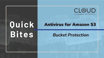 Quick Bites: Bucket Protection — Antivirus for Amazon S3