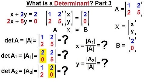 Linear Algebra: Ch 2 - Determinants (3 of 48) What is a Determinant? (Part 3)