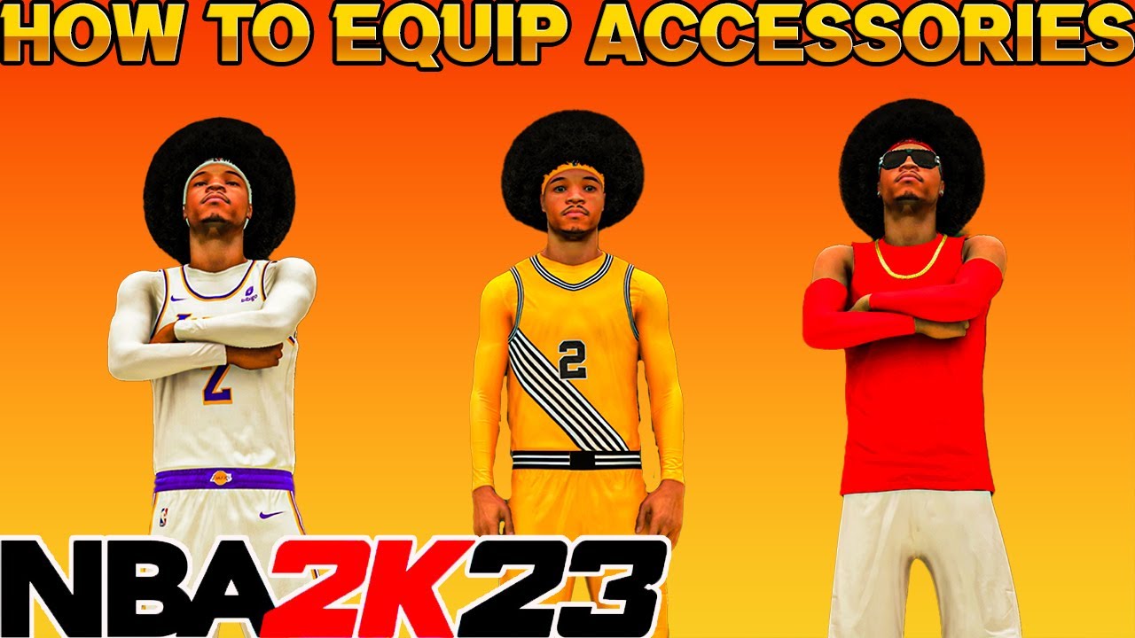 Where to Buy and Equip Accessories in NBA 2K23 MyCareer